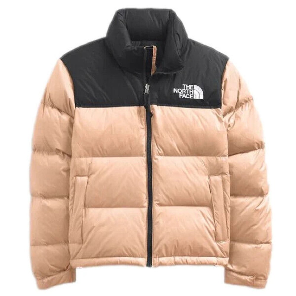 Women's Plus The North Face Nuptse jacket 700-down Apricot Ice 3X